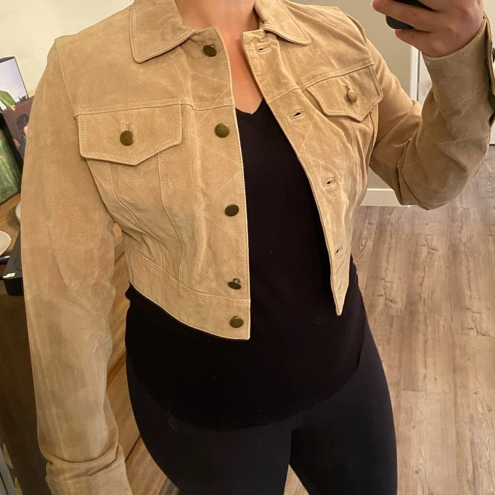 Wilsons Leather Cropped Jacket - Picture 6 of 9